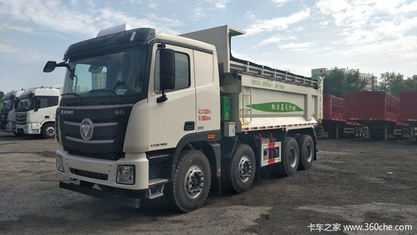 新车到店西宁市欧曼gtl渣土车仅需398万元