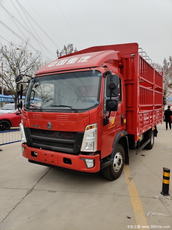 中国重汽豪沃轻卡潍柴动力160马力