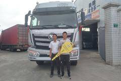 恭喜唐总 喜提欧曼新ETX 360马力载货车