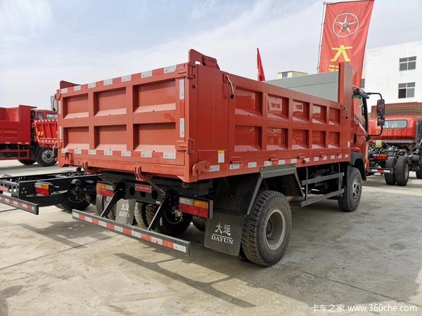 大运4102工程自卸129马力现在下单即可优惠5000元