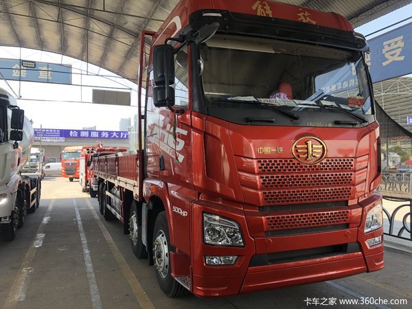 青岛解放 JH6 6*4 500马力 顺利交车