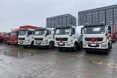 恭喜重庆捷运物流有限公司 喜提德龙新M3000混凝土搅拌车