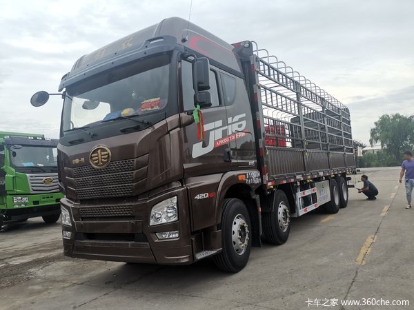 盐城解放 JH6 8*4 锡柴CA6DM2-42E52 顺利交车