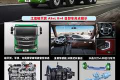 江淮格尔发8*4轻量化自卸多拉快省！合法合规