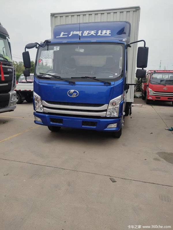 惊爆上汽跃进国六h500德威170马力轻松承载10吨