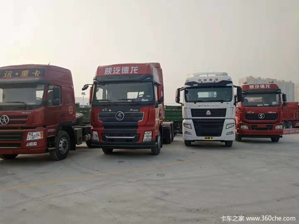 陕汽德龙X3000带液缓新车到店，要陕汽就来陕西咸阳中集产业园!