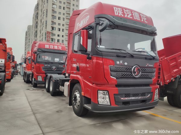 陕汽德龙X3000带液缓新车到店，要陕汽就来陕西咸阳中集产业园!