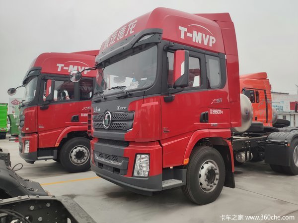 陕汽德龙X3000带液缓新车到店，要陕汽就来陕西咸阳中集产业园!