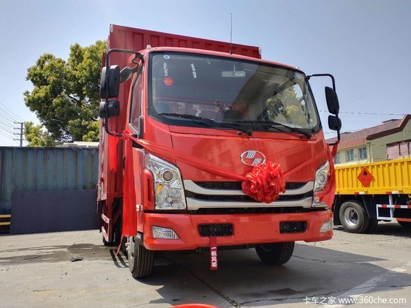 快递专用车航如实降8千元8.5万起售4.2米箱式带侧门