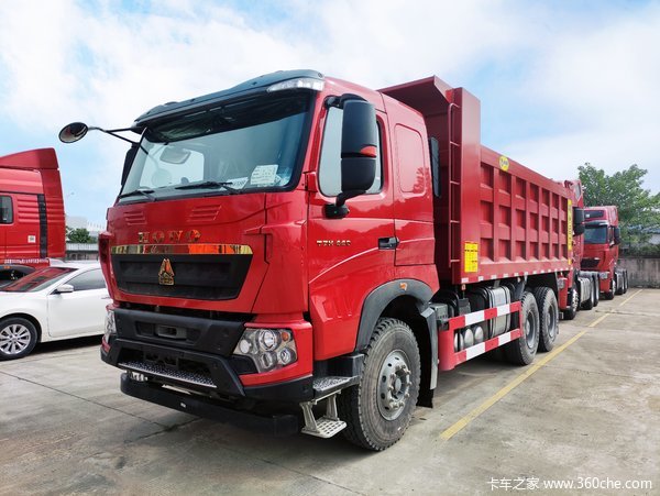 howo t7h自卸车南宁市火热促销中 让利高达1.5万