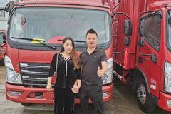 长沙双舟恭喜各位老板 喜提时代领航载货车