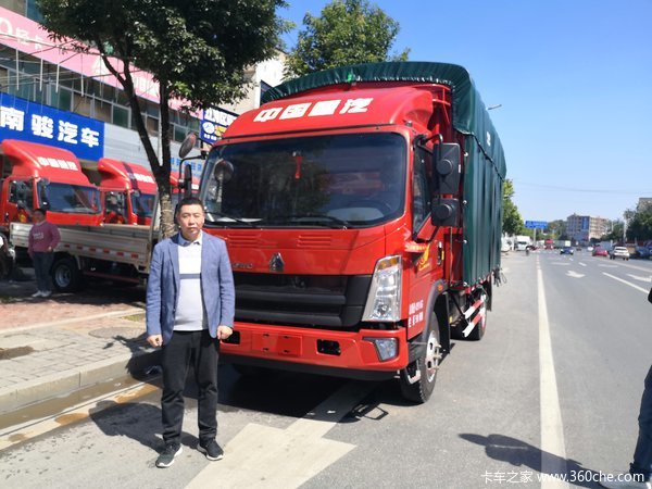 恭喜林老板 喜提悍将云内170马力仓栅式运输车!!!