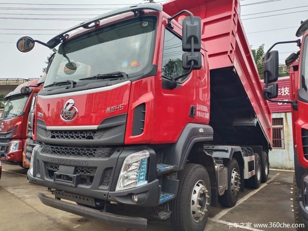 新车到店株洲市乘龙h5自卸车仅需2898万元