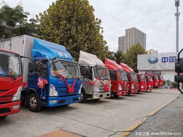 今日推荐 解放5.8米J6F轻卡160马力载货车