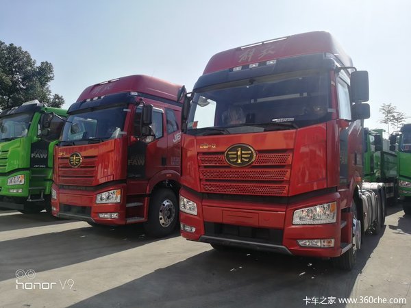 解放J6P牵引车武汉市火热促销中 让利高达0.5万