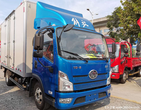 今日推荐 解放轻卡高端车型领途148马力厢式货车 进店有礼