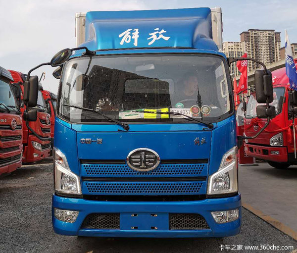 今日推荐 解放轻卡高端车型领途148马力厢式货车 进店有礼