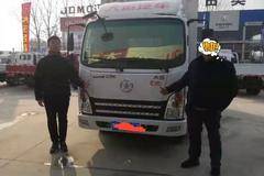 1台新奥普力载货车成功交付客户 开大运 行大运