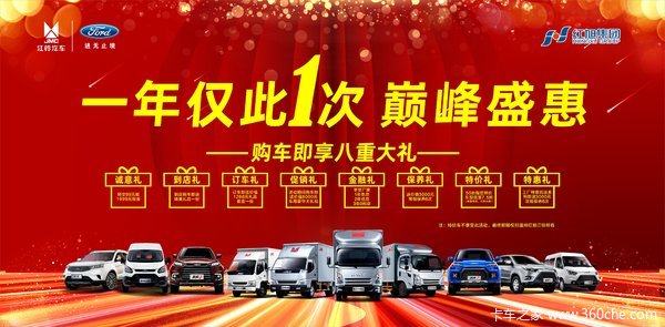 一年仅一次!巅峰盛会!购车即享八重礼!