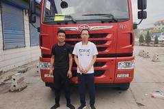 恭喜师傅 喜提爱车悍 V 自卸车一台