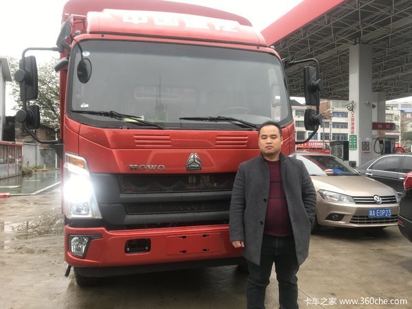 恭喜陈老板 喜提悍将仓栅式运输车!!