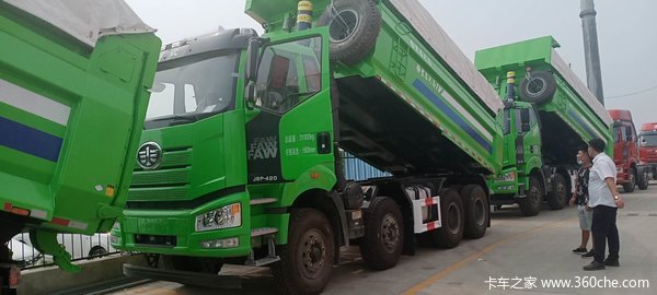 解放J6P自卸车保定联润火热促销中 让利高达0.3万