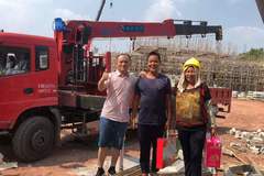 恭喜杜总 喜提赣州腾锋东风天龙随车吊一台 