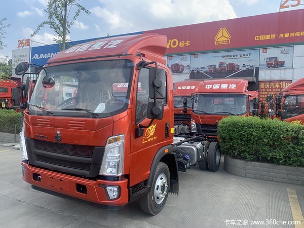 中国重汽豪沃轻卡潍柴160马力8档变速箱