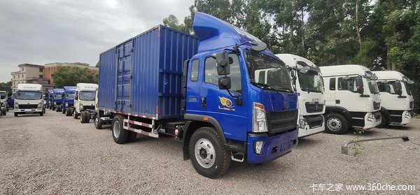 广州安重 HOWO轻卡 190马力 国六载货车火热促销中