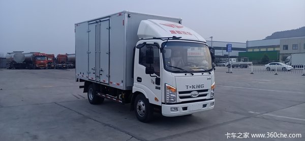 新车到店 宝鸡市唐骏T3箱式载货车仅需7.96万元