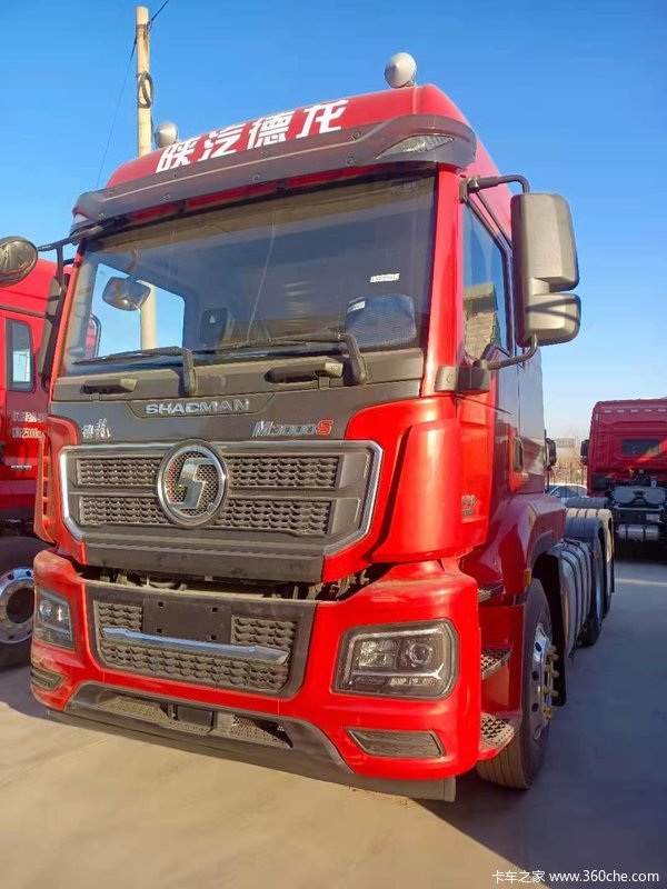 陕汽重卡 德龙新m3000 轻量化版 430马力 6x4牵引车(速比4.