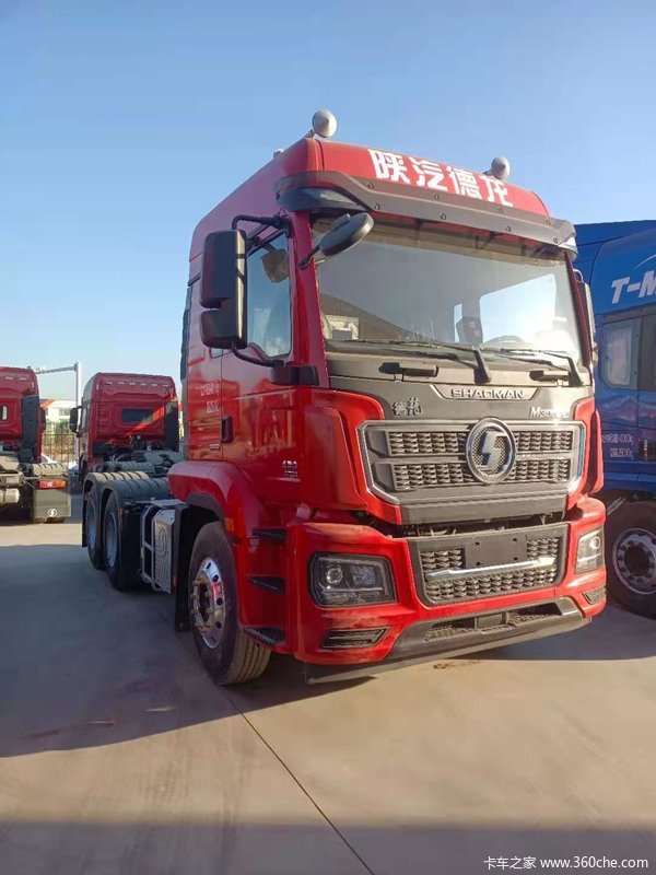 陕汽重卡 德龙新m3000 轻量化版 430马力 6x4牵引车(速比4.