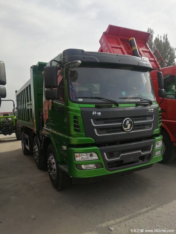 陕汽商用车轩德x649米自卸车