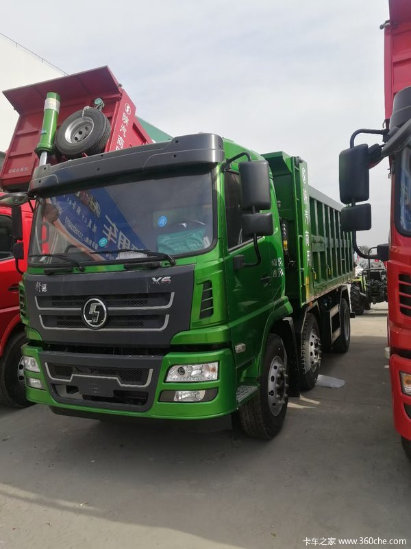 陕汽商用车轩德x649米自卸车