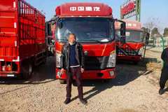 恭喜付师傅 喜提王130马力载货车！！！