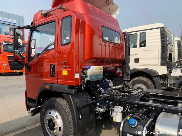 中国重汽豪沃轻卡国六排放190马力52米现车到店