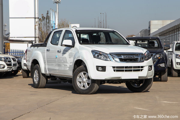 铃拓手动挡四驱皮卡曲靖市火热促销中让利高达07万