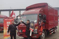 恭喜龙老板 喜提一台江淮康铃J6载货车