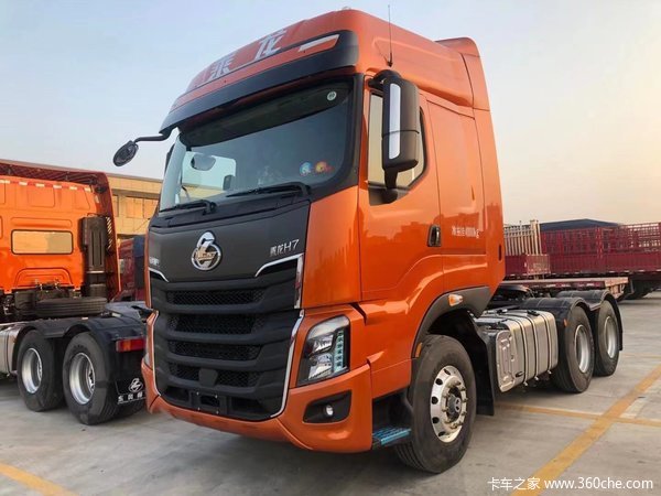 新车到店 抚州市乘龙h7牵引车仅需32.6万元