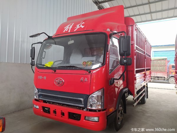 解放轻卡,为你而来.新车到店,虎v载货车仅需12万