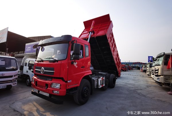 定製版中正炎龍牌4x2r提升橋自卸車又到新車