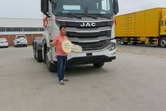 恭喜邓先生 喜提格尔发K3牵引车，感谢您选择我们江淮格尔发