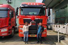 1台SITRAK G7牵引车成功交付客户