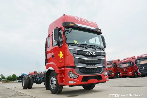 江淮 格尔发A5XⅢ重卡 260马力 4X2 9.8米厢式载货车