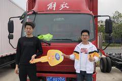 泉州月贝凡交车仪式——1台虎V载货车成功交付客户