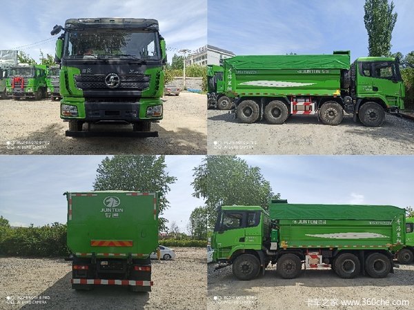 陕汽德龙X3000自卸车,与您一起为城市建设播种希望