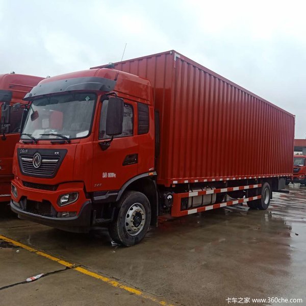 东风天锦kr,国五现车优惠大处理,6.8,米仓栏,9.8米厢式