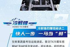 豪沃TX-冷鲜锋丨冷链专家 赚钱鲜锋