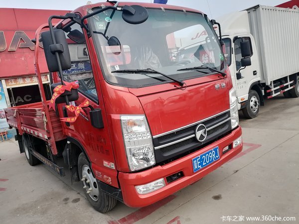 1台凯捷m3载货车成功交付客户,生意兴荣_邢台钰牛(凯马)优惠促销_卡车