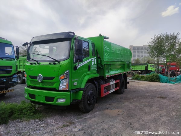 城市倒短首选东风拓行d1国六160马力4米2自卸车